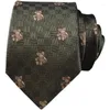 Bow Binds echte Seide Krawatte Herrenmodische blaue Streifen Vintage Muster D Business Casual Professional Kleid 8 cm