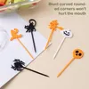 Forks Cartoon Fruit Fork Mini Dzieci Przekąsek Cake Deser Bento Lunches Bento Lunches For Kids Accessories Decor