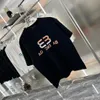 Paris designer mens and womens T-shirt classic 2B personalized letter print luxury high-end street loose oversized casual T-shirt 100% pure cotton mens womens top