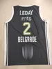 الموسم الجديد رقم 7 Punter Partizan #6 Obradovic #2leday Belgrade Basketse Jersey يمكن تخصيصه بأي اسم ورقم