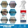 Mildew Removal Spray All-purpose Active Foam Mildew Cleaner Mold Stain Remover Spray For Wall Wood Floor Bathroom Tile Mattress