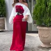 Pantalones de dos piezas para mujeres OMSJ OL CAMBUTER Elegante ropa de 2 piezas de cuello de barra de barra estampado con la manga completa