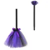 Festival de décoration de fête Broom et chapeau maison décorative pour enfants fille fille garçons anniversaire cadeau