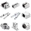 1pc TBR16UU TBR20UU TBR25UU TBR30UU 16mm Linear Guide Rail Opening Slider Bearing for CNC Router 3D Printer Parts Linear Rail