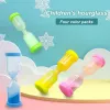 Kids Sand Hourglass Creative Colorful Time-conscious Portable Convenient Timing Smooth Surface Kids 20s Count Down Sandglass