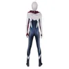 Ghost-Spider Suit volwassenen Kinderen Superhero Spider-Gwen Zentai Cosplay Kostuum Gwen Stacy Spiderwoman Halloween Bodysuit