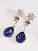 Dingle örhängen kristaller från Österrike kvinnor örhänge för lady bröllop fest mode tårtropp design hängande örnar flickor födelsedag smycken