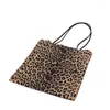 Bag Korean Retro einfache Handtasche modische Leopardenmuster Casual Tuch Netz Rot fremdstil Mode Schulter