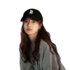 designer hat Letter Embroidery Fashion Baseball Women's Deep Top Wide Brim Casual Duck Tongue Korean Version Versatile Face Showcasing Small Sun Protection Hat