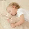 Одеяла пеленание детское одеяло муслиновое новорожденное детские спальные куклы милые кроличь