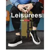 Casual Shoes White Sneakers för män 2024 Spring Fashion Lace Up Round Toe Flat Man Running Sport Zapatillas Deportivas Hombre