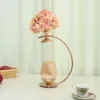 Świece Europejskie szklane dekoracje ślubne Ceramiczne akcesoria do dekoracji domu na stolik kawowy Candelabra Friend Prezent A