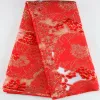 BROCADO NIGERIAN BROCADO JACQUARD ORGANZA LACE FAST