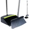 New Broom and Dustpan Set with Long Handle Portable Dustpan Broom Combo Reusable Sweeper Dustpan Set with Comb Teeth 180°