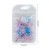 831e gemengde kleur decor hars set 3d kunstbenodigdheden bogen tip glitter acryl kunstdecoraties