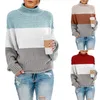 Maglione femmina autunno inverno a maglia da donna maglione pullover pullover femmina tricot jersey jumper femme high collar women vestiti 2023