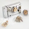 Exterior Door Retro Locks Wood Door Lock Security Anti-theft Lock Multiple Insurance Lock For Furniture Hardware