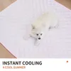 Dog Mat Cooling Summer Pad Mat For Dogs Cat Blanket Sofa Breathable Pet Dog Bed Summer Washable For Small Medium Large Dogs Car 240411