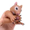 5PCSSet Squirrel Finger Hand Hand Puppet Nowatorskie zabawki dla dzieci urodziny