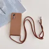 Xiaomi12 t crossbody lanyard fodral för xiaomi mi 12t pro 12 11 Lite 5g ne 11i 10t 11t 10 sladd silikon täckning xiomi 12x 12lite 5 g