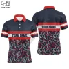 Nome personalizzato Bowling Polo Shirt for Men Funny Bowling Jersey Shirt Personalized Bowling Team League Shirt 3D Shirts Stamping Polo Tees