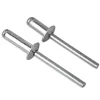 Aluminum Round Head Rivet Pull Anchor Dome Head Blind Steel Shank Mandrel Exhaust Rivet M2 M2.4 M2.8 M3 M3.2 M3.6 M4 M5 M6 M6.4