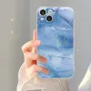 Marble Art Phone Case For iPhone 14 13 12 Mini 11 Pro XS Max X XR SE 6 7 8 Plus Soft Silicone Cover