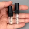 زجاجات التخزين Heallor 2ml 3ml عينة محمولة زجاجة مصغرة العطور من القاعدة الفرعية مع حاوية مستحضرات السفر على نطاق واسع