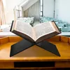 Acrylic Book Stand Pieno di display supporto con angoli arrotondati facili da montare e smontare per la visualizzazione di libri di testo del Quran