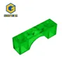 Gobricks 10pcs moc bricolage bricks 1x4 arc brique compatible avec 3659 assemble des blocs de construction