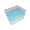 Laboratoriumpipet tip doos 1 ml Micropipet Plastic pipetbox 100 Posities Laboratorium Pipettortiphouder Box