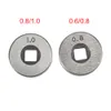 MIG Svetsningsmatningsrullstrådshjul 0,6 mm 0,8 mm 1,0 mm 25x7,4 mm Knurl K Groove för stål aluminiumflödesstrådssvetsning