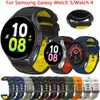 Strap for Samsung Galaxy Watch 5 4 44mm 40mm Pro 45mm Smartwatch Silicone Bracelet Pulset para Galaxy Watch4 Classic 46mm 42mm