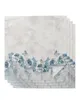 Blue Rose Butterfly Clower Table Satkins Set The Linning Promtefief Totsel Satkins ткань для свадебной вечеринки банкет