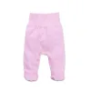 Pantaloni per bambini pantaloni per bambini neonati neonati gocchette di ghiantli in vita alta pantaloni per neonati dormiente pigiami baby primaverili pantaloni