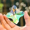 Люстра Crystal ab color fire prism prism prism с грандиозными деталями Diy домашнее свадебное декор аксессуары Suncatcher