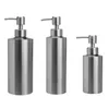 Dispensateur de savon liquide en acier inoxydable pour salle de bain et cuisine matériau 304 résistant à la corrosion durable