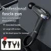 Pistola per massaggio esteso professionale Muscolo elettrico muscolare per il massaggiatore del collo a full -body Massager Muscolo FACIA GUN