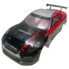 2023 Najnowszy 1/10 RC CAR Shell Body180 mm Szerokość/ogon skrzydeł/spoiler/LED Lights/Akcesoria dla samochodów dryfujących Hobby 1:10 RC