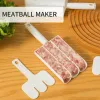1 Set Bekväm köttbulltillverkare Användbar Pattie Meatball Fish Ball Beef Ball Burger Set Kitchen Accessories Diy Home Cooking Tool