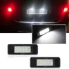 Car Led License Number Plate Light Accessories Lamps No Error For Peugeot 106 207 307 308 406 407 508 For CITROEN C2 C3 C4 C5 C6