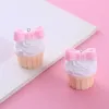 10pcs mignon tasse de gâteau de fruits 3D Charmes de la résine Kawaii Pendentif pour les bijoux de bricolage