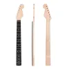 Cables Electric Guitar Neck 21 Fret ST Style Guitar Necks 9.5inch Guitar Neck For ST Strat Style Electric Guitar Replacement DIY