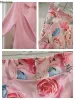 2024 Spring Summer Femme's Two Piece Casual Sett Costume élégant Blazer et shorts à imprimé floral pourdies Matching Set Blazer Shorts