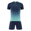 Competition Training Team Uniform Printed Childrens Adult Sports Set Mens Football Jersey