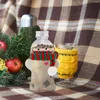 Bouteilles de rangement 10 ensembles de boissons de Noël extérieurs