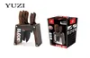 Yuzi Kitchen Knives 6st Set Set rostfritt stål Kock Knivbrödkniv Skivning Paring Tool Meat Cleaver Tools med Block8933298