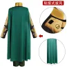 Kids Boys Loki Cosplay Costume Halloween Superhero Cosplay Jumpsuit Children's Birthday Party Kleding Podium Kostuums