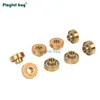 8pcs/set Professional Skateboard Integrated Bearings High speed Long endurance Double rocker Longboard Bearing Accessory AMB260