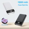 15000mAh Power Bank Case 4*18650 Battery Storage Box 5V 2a